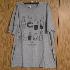 Gray Potions Graphic Men's T-Shirt